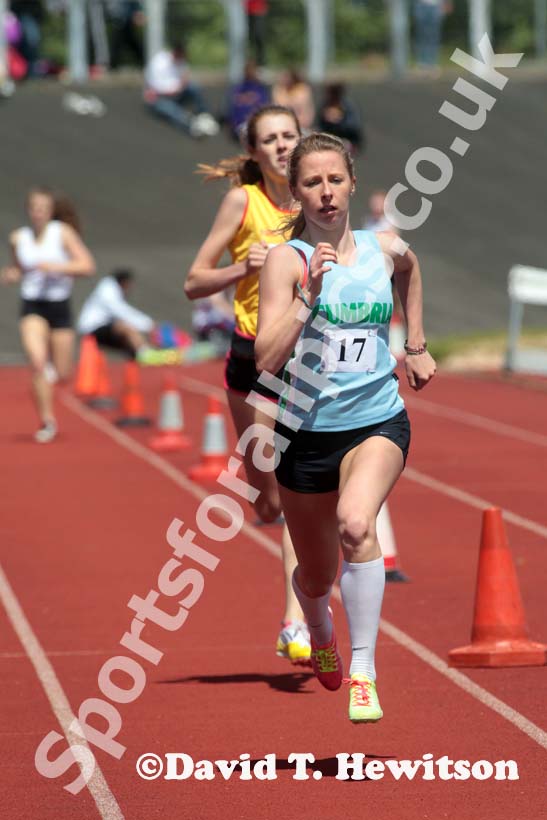 800 metres at the Annual Inter-Counties Schools, Cleveland v Cumbria v Durham v Northumberland at Claireville Stadium, Middlesbrough